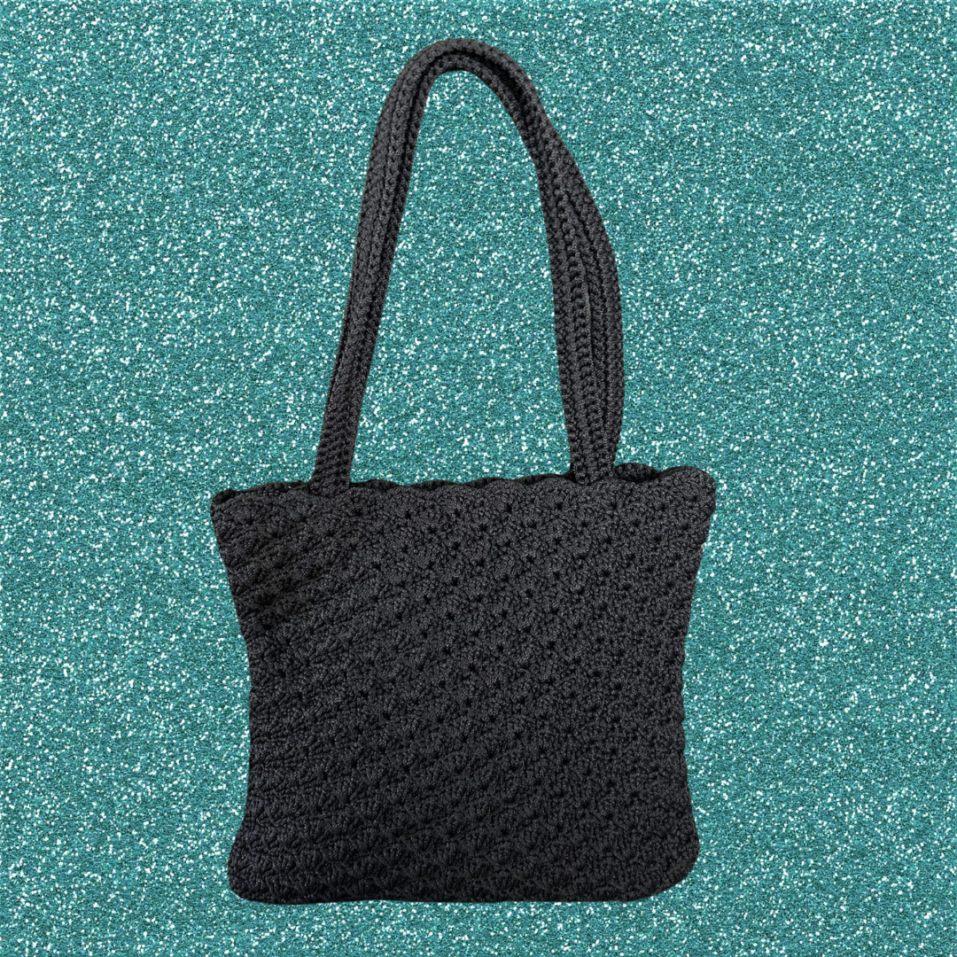 Noir Handmade Örgü Çanta